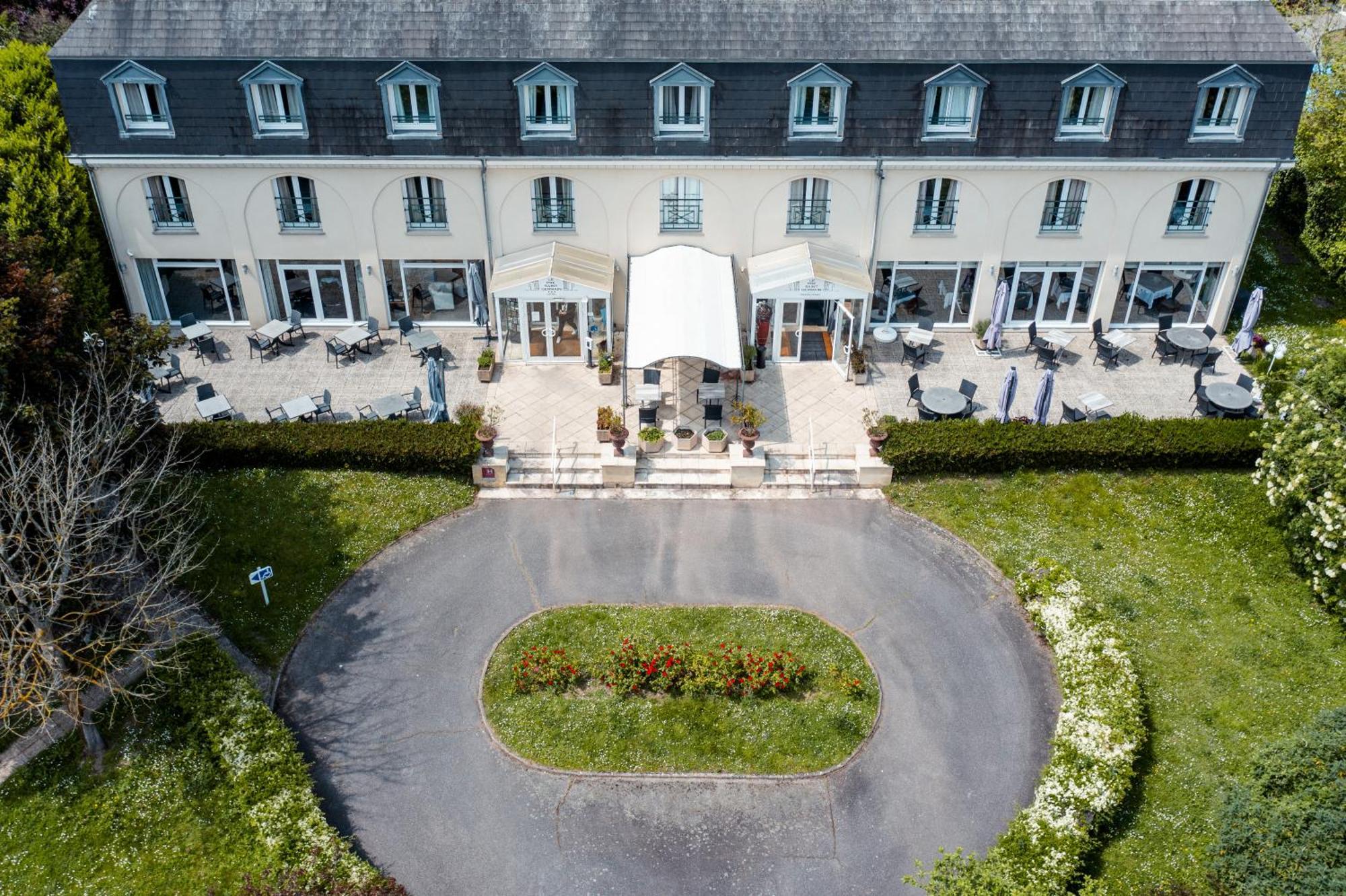 Le Pre Saint Germain Hotell Louviers Exteriör bild